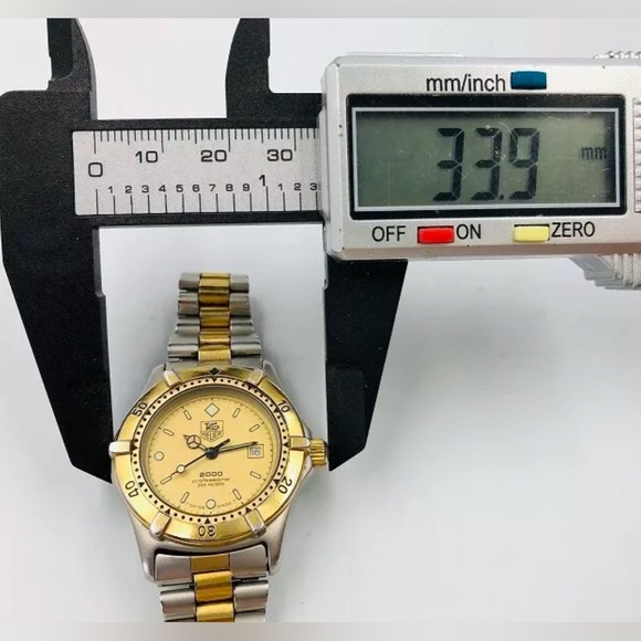 TAG HEUER Professional 2000 Series 964.015 Quartz Women’s Watch w/ Date - Picture 15 of 16